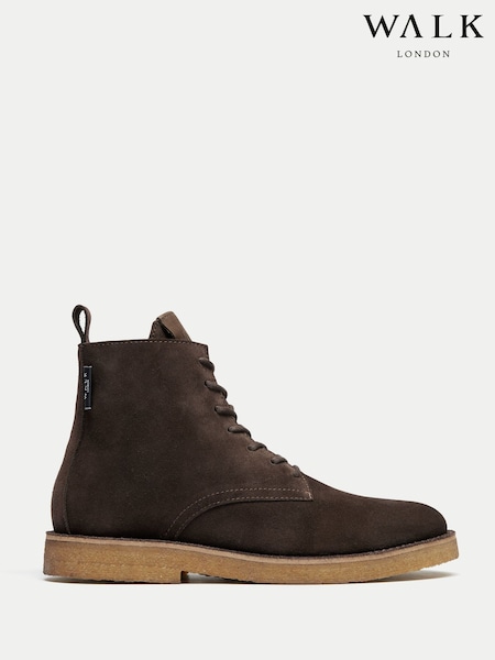 Walk London Black Verona Lace Boots (W60966) | £140