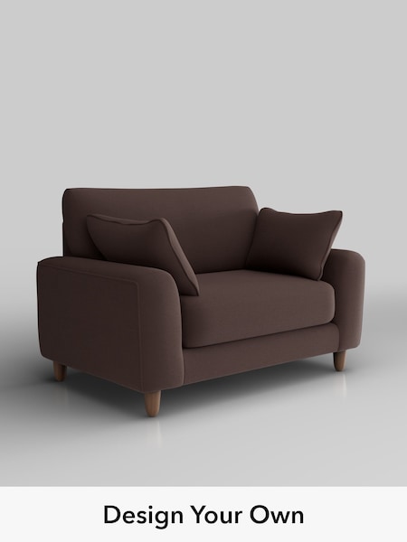 Fine Chenille Easy Clean/Chocolate Brown Campbell (W61197) | £975