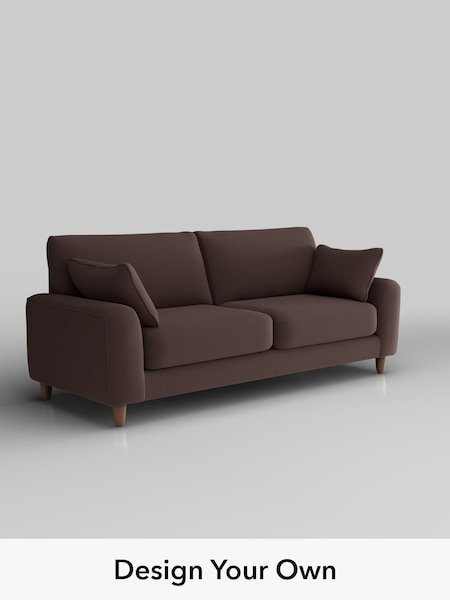 Fine Chenille Easy Clean/Chocolate Brown Campbell (W61197) | £1,275