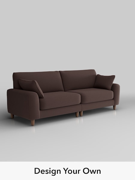 Fine Chenille Easy Clean/Chocolate Brown Campbell (W61197) | £1,375