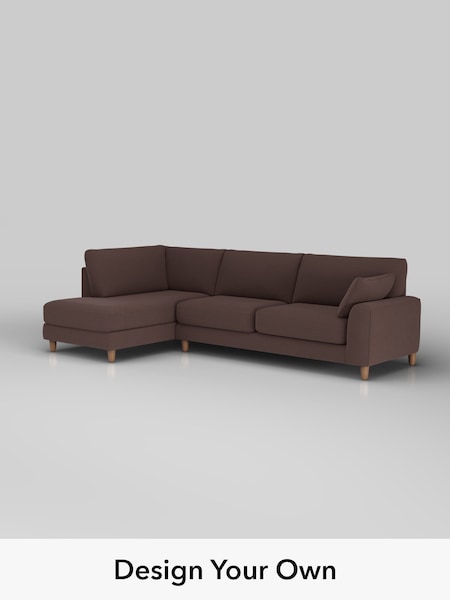 Fine Chenille Easy Clean/Chocolate Brown Campbell (W61197) | £1,975
