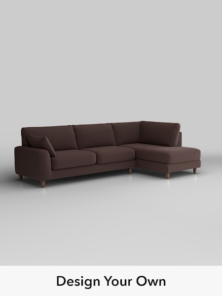 Fine Chenille Easy Clean/Chocolate Brown Campbell (W61197) | £1,975