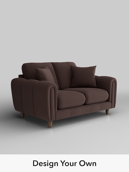 Fine Chenille Easy Clean/Chocolate Brown Odella (W61198) | £1,175