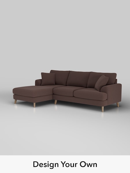 Fine Chenille Easy Clean/Chocolate Brown Parker (W61202) | £2,150