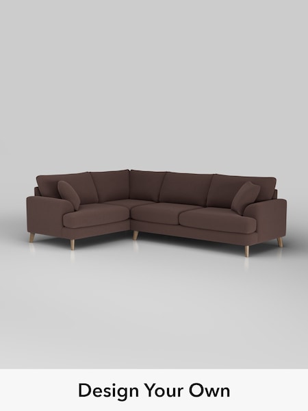 Fine Chenille Easy Clean/Chocolate Brown Parker (W61202) | £2,425