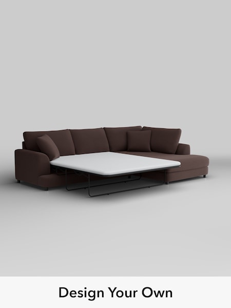 Fine Chenille Easy Clean/Chocolate Brown Parker (W61202) | £2,525