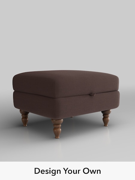 Fine Chenille Easy Clean/Chocolate Brown Mallory (W61203) | £475