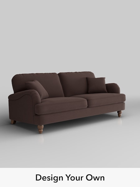 Fine Chenille Easy Clean/Chocolate Brown Lilly Ii (W61205) | £1,050