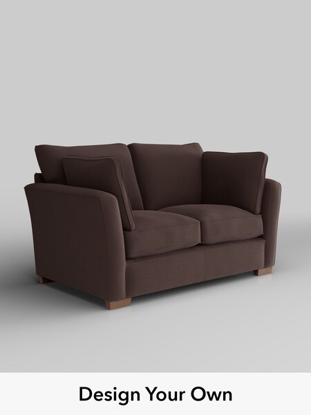 Fine Chenille Easy Clean/Chocolate Brown Heath Highback (W61206) | £1,025