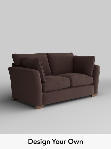 Fine Chenille Easy Clean/Chocolate Brown Heath Highback (W61206) | £1,125