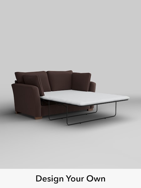 Fine Chenille Easy Clean/Chocolate Brown Heath Highback (W61206) | £1,399
