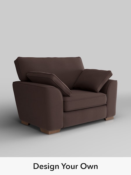 Fine Chenille Easy Clean/Chocolate Brown Stamford (W61208) | £850