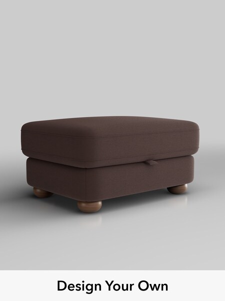 Fine Chenille Easy Clean/Chocolate Brown Jasmine (W61210) | £499