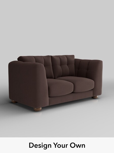 Fine Chenille Easy Clean/Chocolate Brown Jasmine (W61210) | £1,275