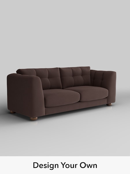 Fine Chenille Easy Clean/Chocolate Brown Jasmine (W61210) | £1,475