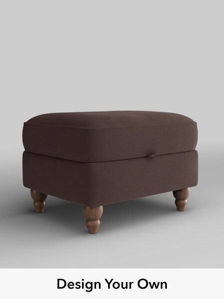 Fine Chenille Easy Clean/Chocolate Brown Ashford Relaxed Sit (W61218) | £499