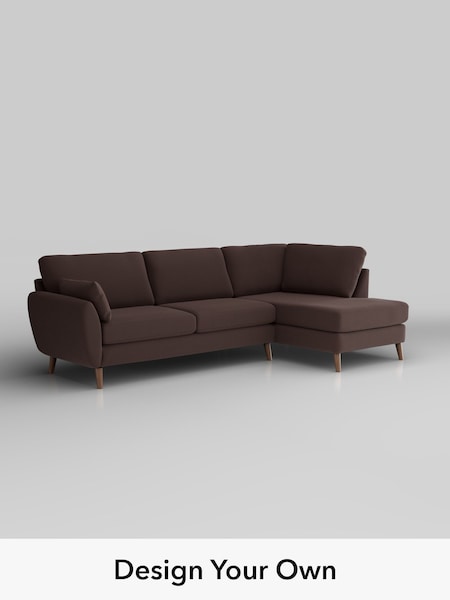 Fine Chenille Easy Clean/Chocolate Brown Wilson (W61219) | £1,699