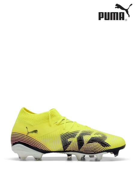 Puma Yellow Womens FUTURE 8 MATCH FG/AG Football Boots (W61388) | £85