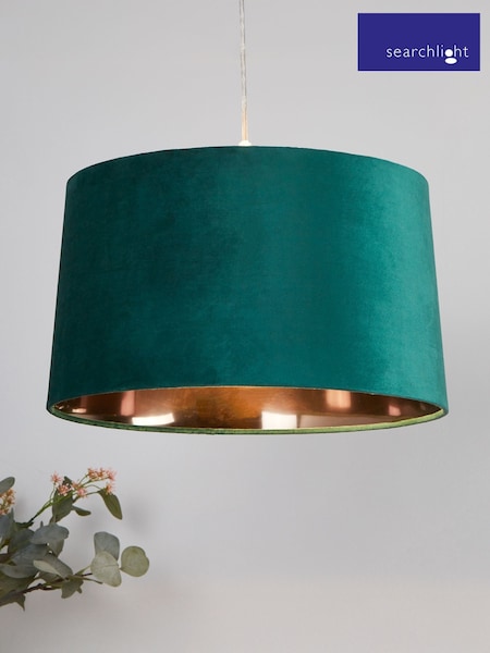 Searchlight Emerald Pure Tapered Pendant Ceiling Shade (W61458) | £20