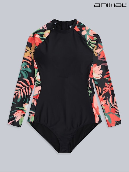 Animal Black Womens Isabella Swimsuit (W61541) | £0