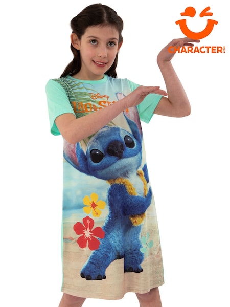 Character Green Disney Lilo And Stitch Movie Nightdress (W61699) | £15