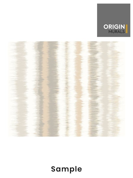 Origin Murals Stone Grey Linear Stripe A4 Wallpaper Sample (W61796) | £3