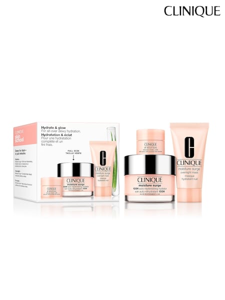 Clinique Hydration Glow For All Over Dewy Hydration Gift Set (W61815) | £46