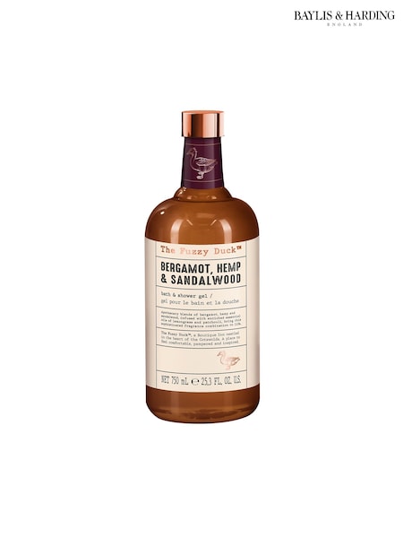 Baylis & Harding The Fuzzy Duck Bergamot Hemp & Sandalwood Mens Luxury Bath & Shower Gel Gift (W61914) | £9