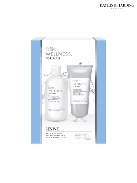 Baylis & Harding Wellness For Men Revived & Ready Gift Set (W61925) | £15