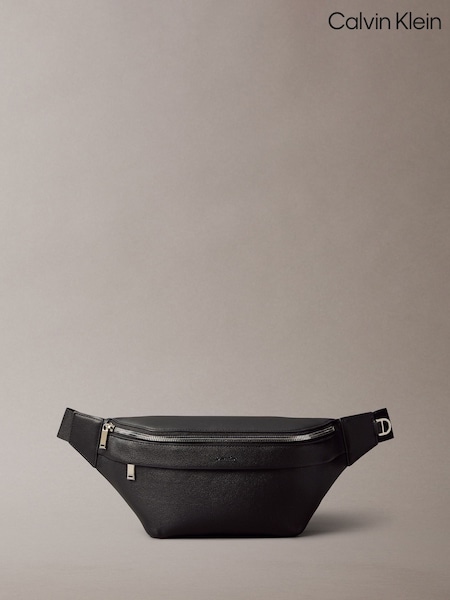 Calvin Klein Black Micro Pebble Waistbag (W62043) | £110
