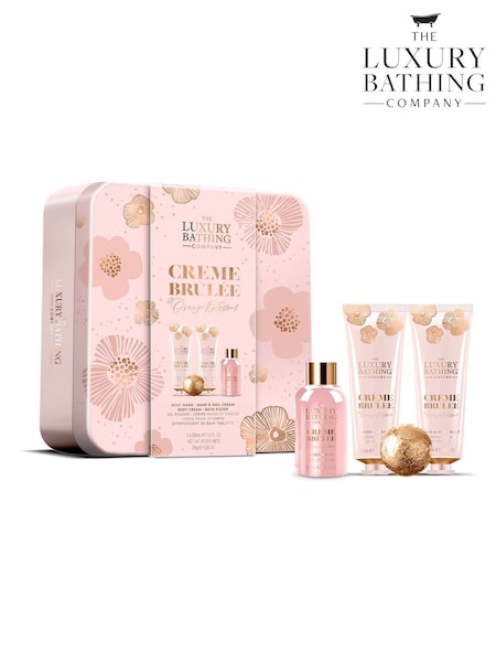 The Luxury Bathing Company Creme Brulee and Orange Blossom Relax and Unwind Gift Set (W62212) | £12