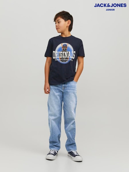 JACK & JONES Junior Relaxed Fit Blue Jeans (W62793) | £0