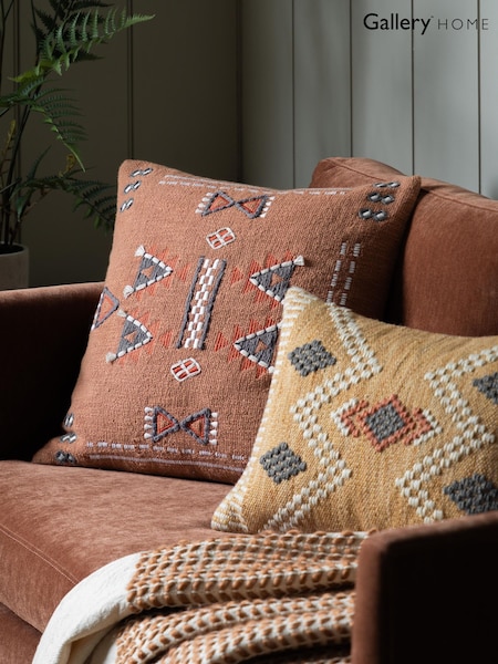 Gallery Home Multicolour Embellished Cushion (W63110) | £42