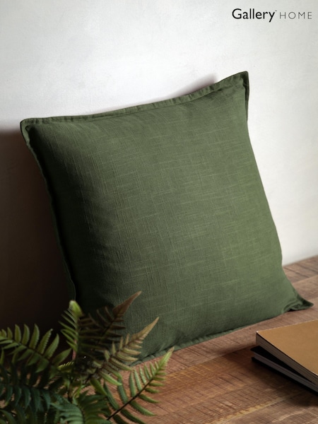 Gallery Home Green Flat Edge Cushion (W63125) | £20