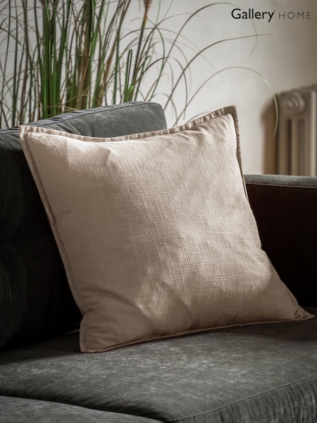 Gallery Home Natural Flat Edge Cushion (W63145) | £20