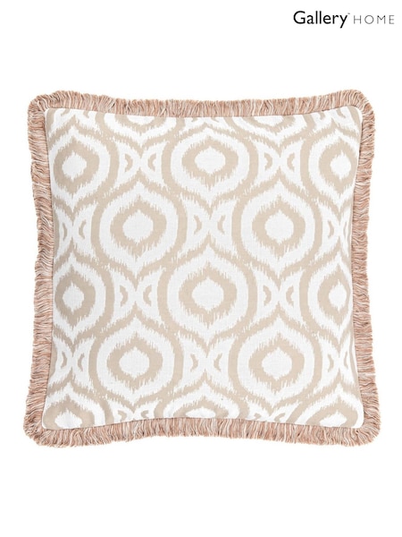 Gallery Home Multicoloure Abstract Fringe Cushion (W63158) | £50
