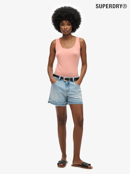 Superdry Pink Studios Lightweight Racer Vest Top (W63290) | £18