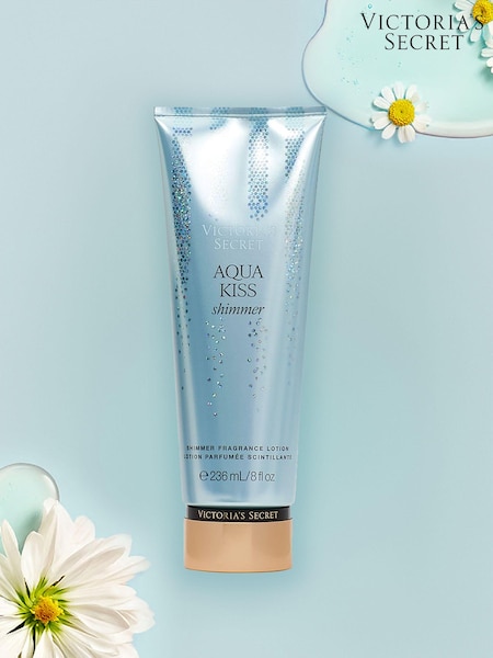 Victoria's Secret Aqua Kiss Shimmer Body Lotion 236ml (W63330) | £20