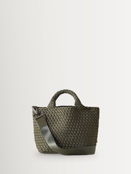 NAGHEDI Green Small ST Barths Tote Bag (W63416) | £270