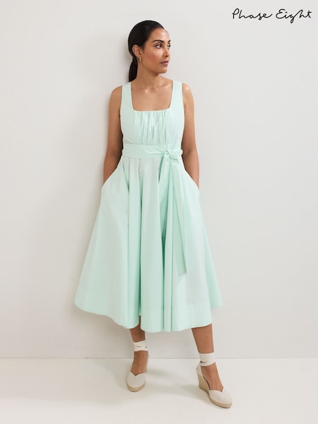 Phase Eight Blue Petite Melinda Dress (W63812) | £129