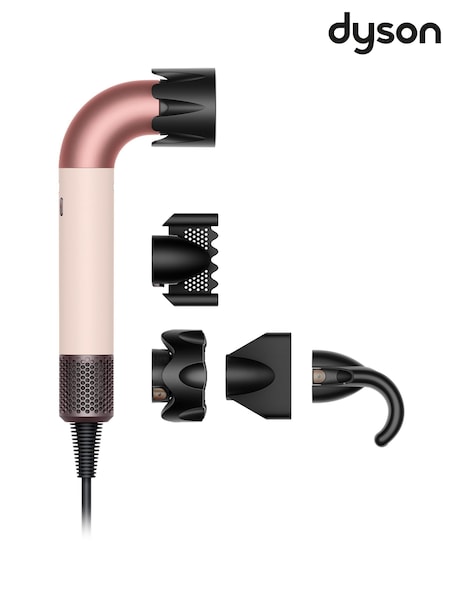 Dyson Pink Straight Wavy Supersonic r™ Hair Dryer (W63848) | £500