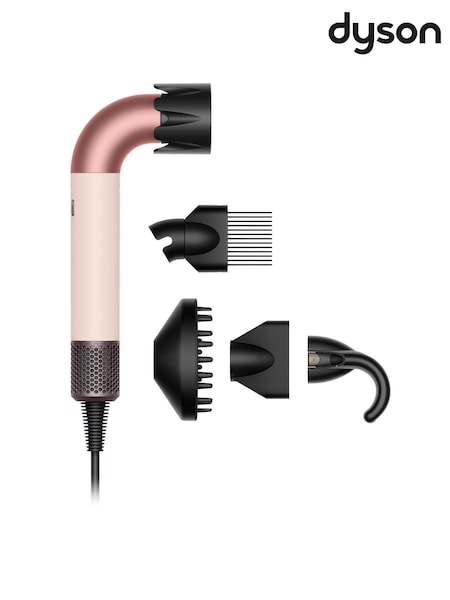 Dyson Pink Curly Coily Supersonic r™ Hair Dryer (W63849) | £500