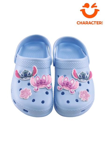 Character Blue Disney Lilo And Stitch Clogs (W63903) | £17