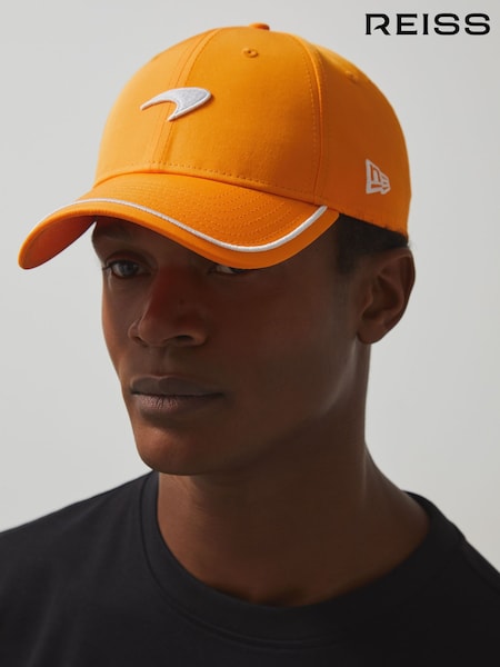 Reiss Papaya Orange Forty Hat (W63963) | £39