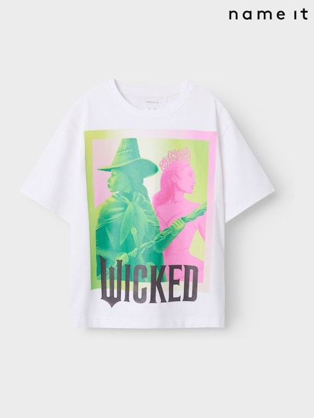 Name It White Wicked Short Sleeve T-Shirt (W64052) | £16