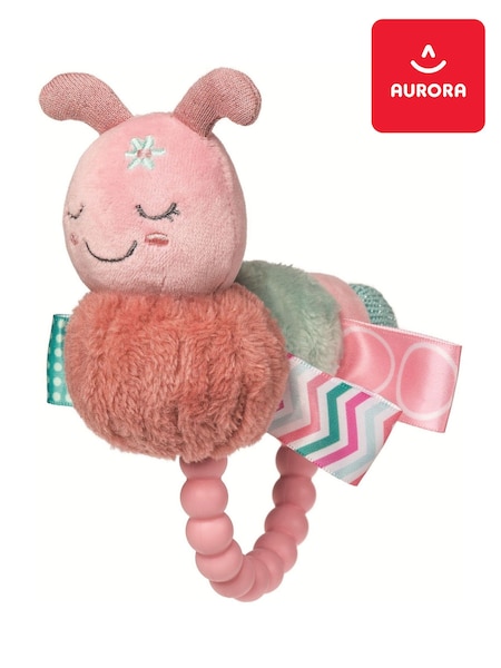 Aurora World Mary Meyer Taggies Camilla Caterpillar Rattle (W64470) | £14