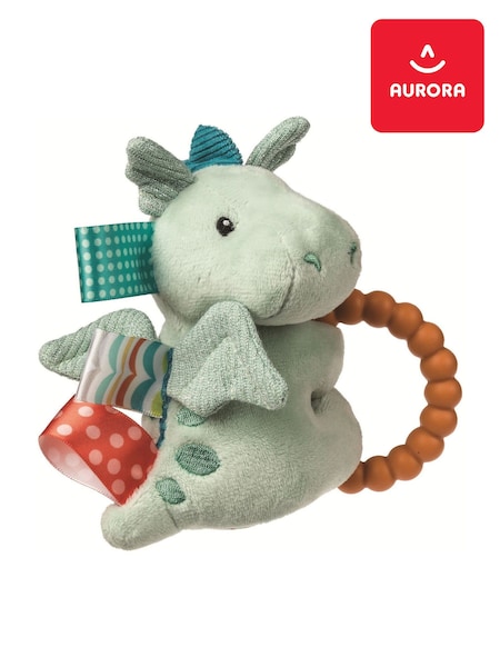 Aurora World Mary Meyer Taggies Drax Dragon Rattle (W64478) | £14