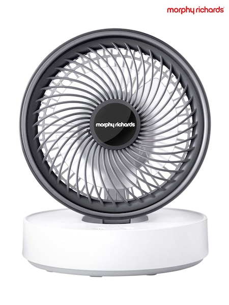 Morphy Richards Grey Desktop Circulating Fan (W64988) | £40