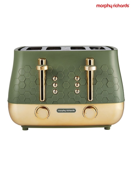Morphy Richards Green Cassini 4 Slice Toaster (W64996) | £80
