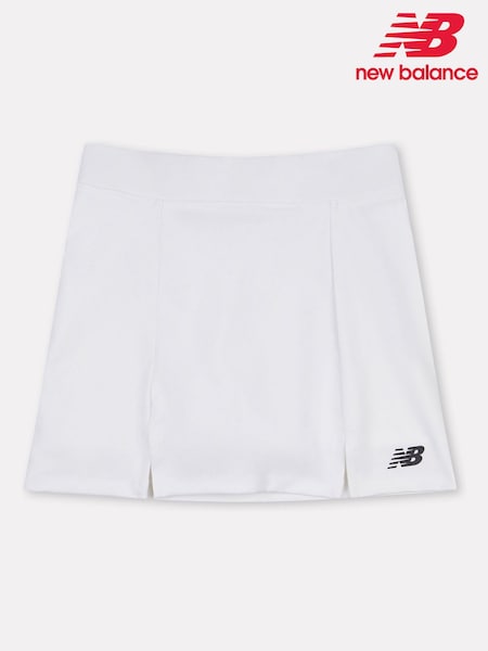 New Balance White Kids Performance Skirt (W65073) | £40 - £48